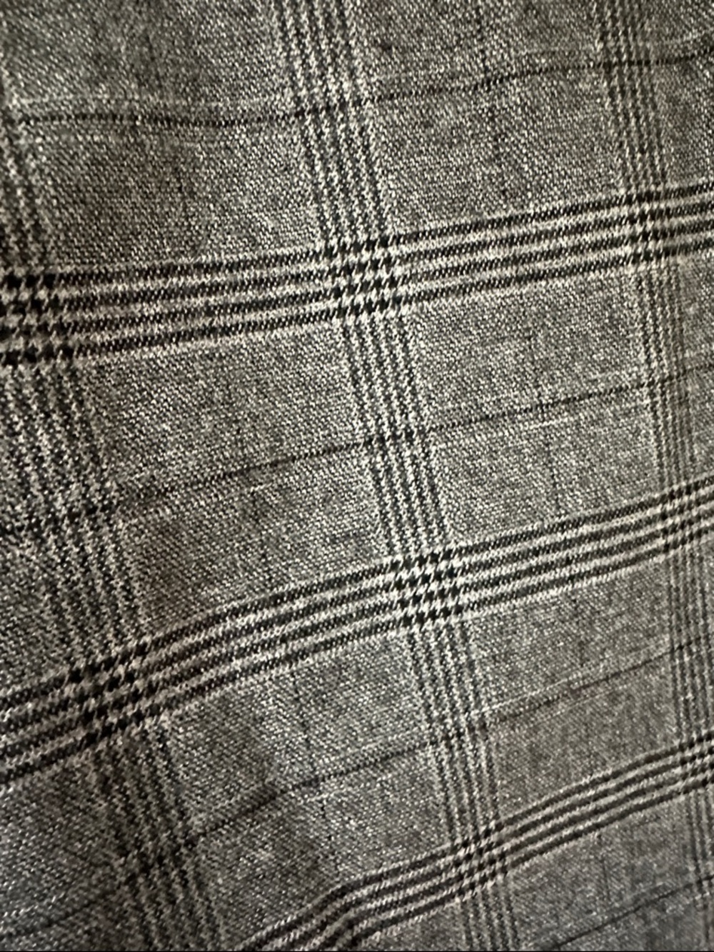 GAP Factory Gray Plaid Easy Trouser - Picture 3 of 3